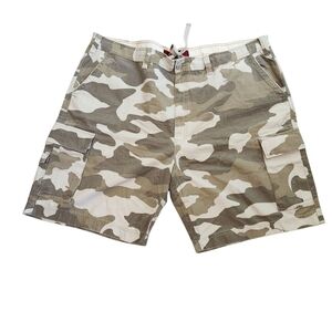 626 Blue Camo Cargo Shorts, Sz 50